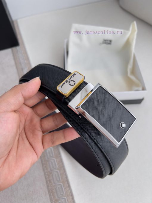 Montblanc Montblanc ️ Belt and beltBuckle, new original classic boutique buckle, photographe m9y1vxit - Image 3