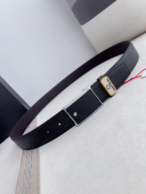 Montblanc Montblanc ️ Belt and beltBuckle, new original classic boutique buckle, photographe m9y1vxit - Image 4