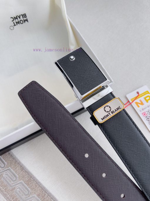 Montblanc Montblanc ️ Belt and beltBuckle, new original classic boutique buckle, photographe m9y1vxit - Image 7