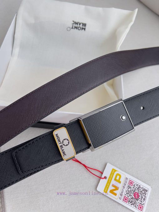 Montblanc Montblanc ️ Belt and beltBuckle, new original classic boutique buckle, photographe yp0bi2ia - Image 5
