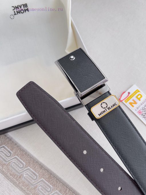 Montblanc Montblanc ️ Belt and beltBuckle, new original classic boutique buckle, photographe yp0bi2ia - Image 7