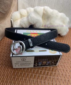 Gucci. Gucci  Material: Leather Belt with 100% Head Layer. The leather belt is guaranteed to dhf6y6z1