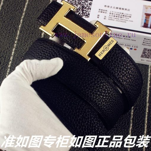 Hermes Her..mes️Identify and receive a punch as a giftMaterial: 100% head layer cowhide belt a3gx89pv - Image 3