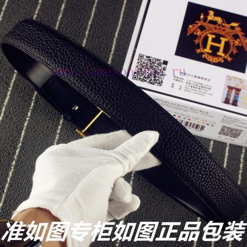 Hermes Her..mes️Identify and receive a punch as a giftMaterial: 100% head layer cowhide belt a3gx89pv - Image 8