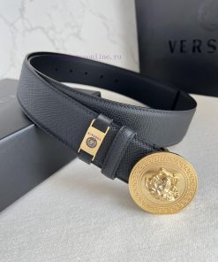 Versace. Versace Belt and BeltsHanging buckle, classic human head made of pure steel materia q6y5o6ws