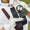 Belt Gucci Gucci️Belt made of 100% head layer cowhide, guaranteed genuine leather, 24k rotat oor5y3bw