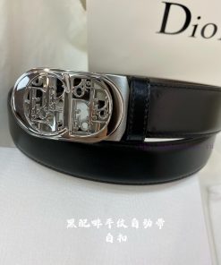 Dior Men's Automatic Waist Belt - Width 35mm, 316 Premium Steel Buckle Crafted with Exquisit qhb88bb9