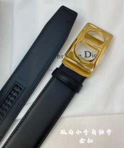 Dior Men's Automatic Waist Belt - Width 35mm, 316 Premium Steel Buckle Crafted with Exquisit q13g2n6c