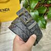 FENDI FendiFull set of the same width 4.0CM double ring front and back waist belt FF nail bu koexu15l
