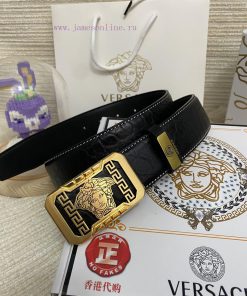 Versace. VersaceMaterial: Leather Belt with 100% Head Layer. The leather belt is guaranteed 46a15c5x