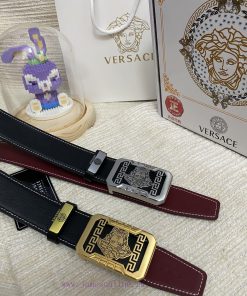 Versace. VersaceMaterial: Leather Belt with 100% Head Layer. The leather belt is guaranteed adtd0esr
