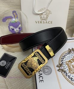 Versace. VersaceMaterial: Leather Belt with 100% Head Layer. The leather belt is guaranteed uz8w1k18
