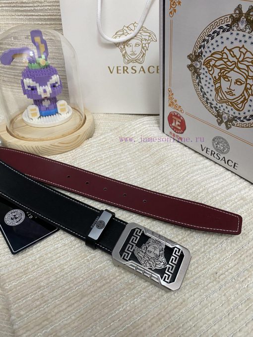 Versace. VersaceMaterial: Leather Belt with 100% Head Layer. The leather belt is guaranteed adtd0esr - Image 10