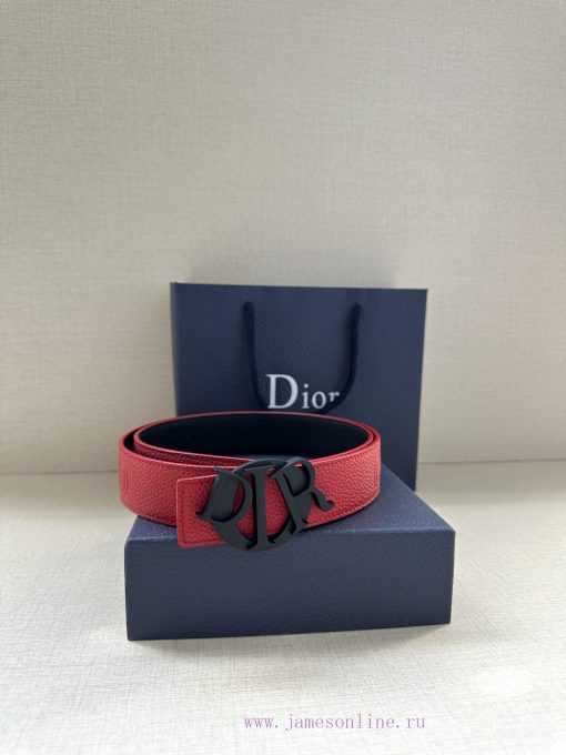This 35mm double-sided belt with a width of 3.5cm combines elegant temperament with modern s w4npz0fn - Image 4