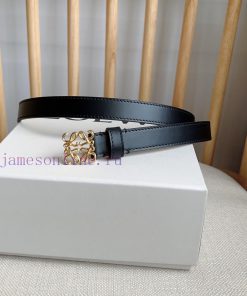 LOEWE's latest same style belt [Celebration] [Celebration] Smooth cowhide narrow belt with A kd85ax0m