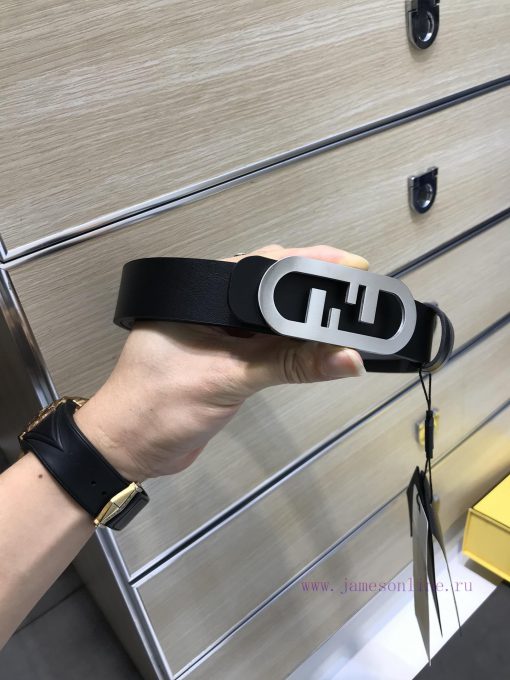 Delivery punching needle new FD width 30MM logo shaped belt, double F double-layer F hanging e6z43w6j - Image 2