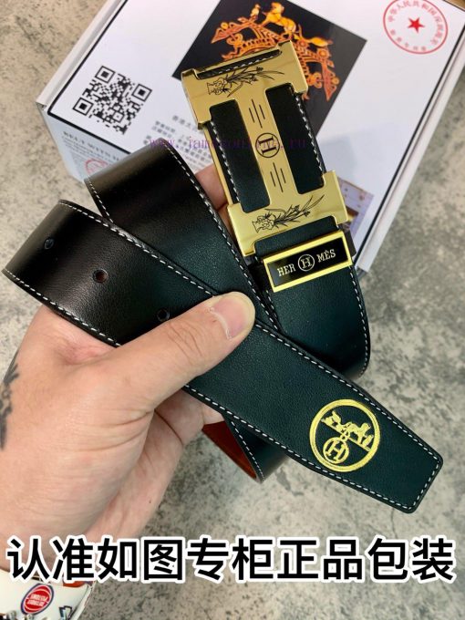 Belt Hermes Her...mes️The waistband is made of 100% cowhide, ensuring genuine leather. The 2 fprf8pl1 - Image 4