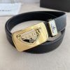 Prada PRADA Belt Automatic BeltAutomatic belt, classic hollow pure steel material automatic lnxkvhwg