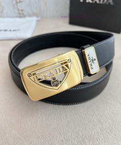 Prada PRADA Belt Automatic BeltAutomatic belt, classic hollow pure steel material automatic lnxkvhwg