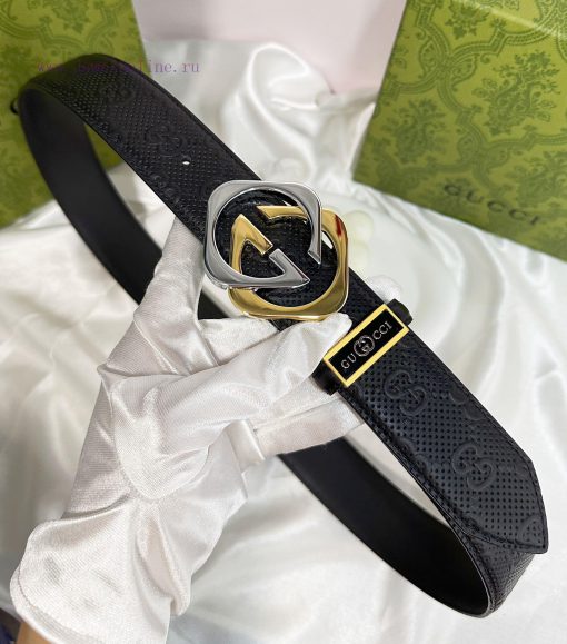 Belt Gucci Gucci️The waistband is made of 100% cowhide, ensuring genuine leather. The 24k du vr7ty8rj - Image 4
