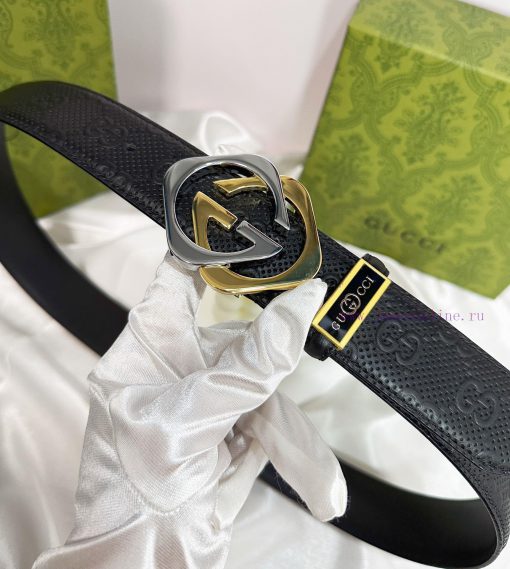 Belt Gucci Gucci️The waistband is made of 100% cowhide, ensuring genuine leather. The 24k du vr7ty8rj - Image 9