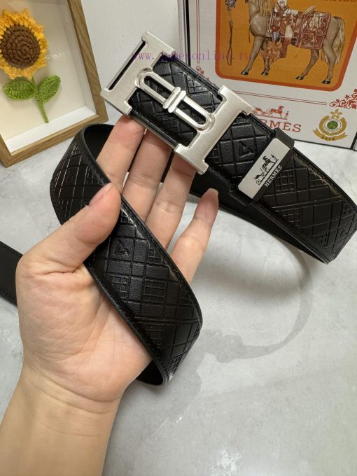 Hermes Hermès  Material: Leather Belt with 100% Head Layer. The leather belt is guaranteed t syjvstmh - Image 5