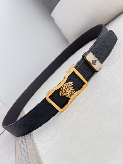 Versace Versace. ️ Belt and belt automatic beltAutomatic belt, classic head buckle made of p co109rs1 - Image 7