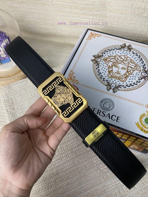 Versace. VersaceMaterial: Leather Belt with 100% Head Layer. The leather belt is guaranteed j0rkg3ui - Image 7