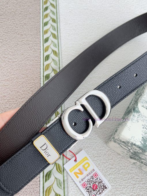 Dior Dior. Belt and beltBuckle, original classic buckle, photographed in real life, top laye yznn0lr4 - Image 5