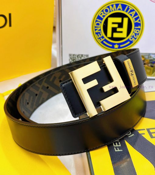 Belt FENDI Fendi ReproductionBelt made of 100% imported top layer cowhide, ensuring genuine 0vbpj0rt - Image 4