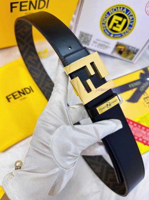 Belt FENDI Fendi ReproductionBelt made of 100% imported top layer cowhide, ensuring genuine 0vbpj0rt - Image 6