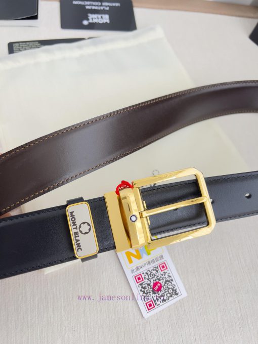 Montblanc Montblanc ️ Belt and beltNeedle buckle, new original classic boutique needle buckl zrku4r2e - Image 5