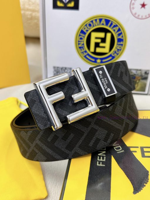 Belt FENDI Fendi ReproductionThe waistband is made of 100% cowhide, ensuring genuine leather vquttumj - Image 2