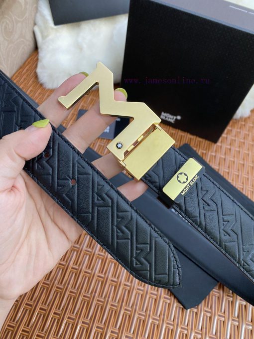 MontblancMaterial: Leather Belt with 100% Head Layer. The leather belt is guaranteed to be g be5tk12u - Image 7
