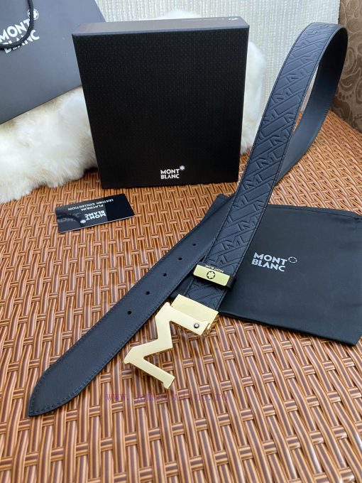 MontblancMaterial: Leather Belt with 100% Head Layer. The leather belt is guaranteed to be g be5tk12u - Image 8