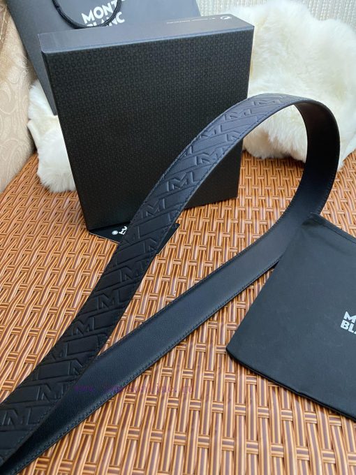 MontblancMaterial: Leather Belt with 100% Head Layer. The leather belt is guaranteed to be g be5tk12u - Image 9
