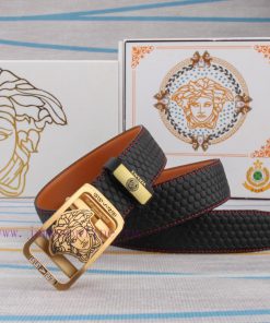 Belt and belt Versace automatic leather beltMen's belt material: 100% head layer cowhide bel m1924ubh