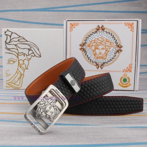 Belt and belt Versace automatic leather beltMen's belt material: 100% head layer cowhide bel jyhkb9yx - Image 2