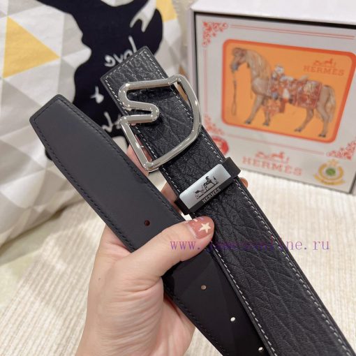 Hermes Hermès Material: Leather Belt with 100% Head Layer. The leather belt is guaranteed to h5yqx64j - Image 9