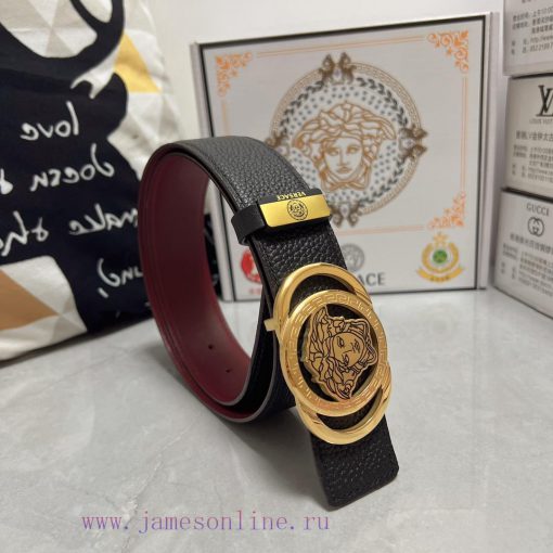 Versace. VersaceMaterial: Leather Belt with 100% Head Layer. The leather belt is guaranteed 7csps9n3