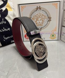 Versace. VersaceMaterial: Leather Belt with 100% Head Layer. The leather belt is guaranteed kmzpbs3l