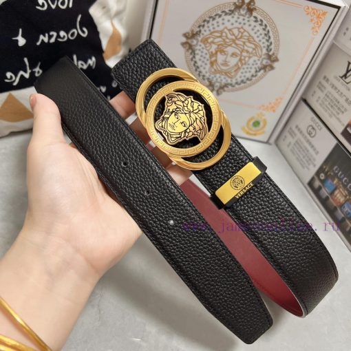 Versace. VersaceMaterial: Leather Belt with 100% Head Layer. The leather belt is guaranteed 7csps9n3 - Image 7