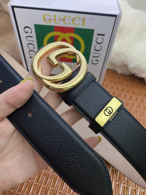 Gucci. Gucci  Material: Leather Belt with 100% Head Layer. The leather belt is guaranteed to wss7et98 - Image 3