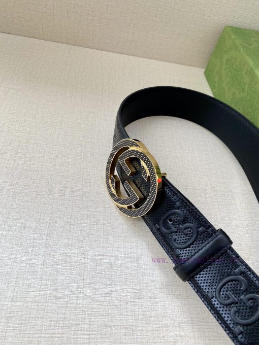 Width 4.0cm GUCCI connects Gucci's past and present design concepts, presenting them in a ne sge2ze3v - Image 3