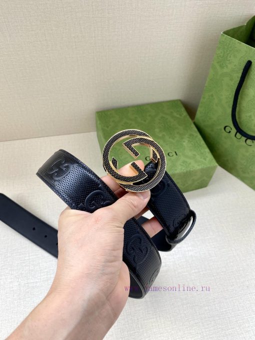 Width 4.0cm GUCCI connects Gucci's past and present design concepts, presenting them in a ne sge2ze3v - Image 4
