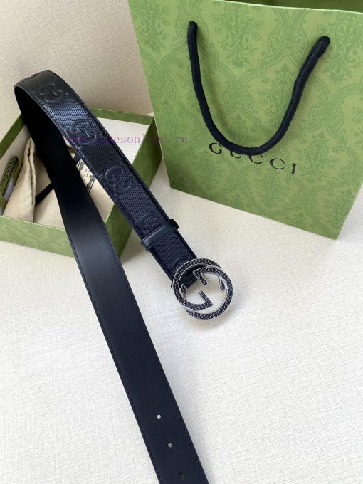 Width 4.0cm GUCCI connects Gucci's past and present design concepts, presenting them in a ne sge2ze3v - Image 9