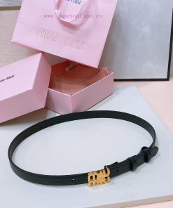 Miumiu ancient gold buckleWidth 2cmThis leather belt is an ideal choice to enhance the uniqu 1na0uaz5