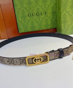 Gucci official website new item, double-sided original calf leather paired with interlocking 9v3yjqol