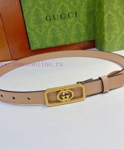 Gucci official website new item, double-sided original calf leather paired with interlocking h5w4ka9q