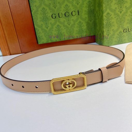 Gucci official website new item, double-sided original calf leather paired with interlocking h5w4ka9q - Image 2